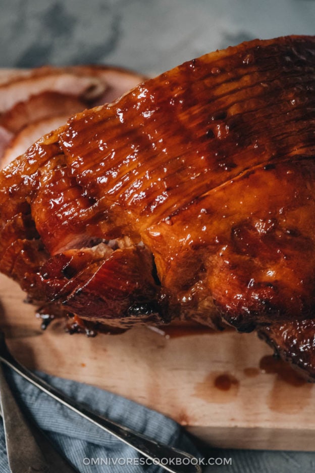 Asian Pineapple Glazed Ham - Omnivore's Cookbook