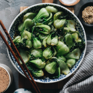 Baby bok choy stir fry