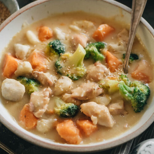 Pressure Cooker Chicken Soup (with Frozen Chicken) Omnivore's Cookbook