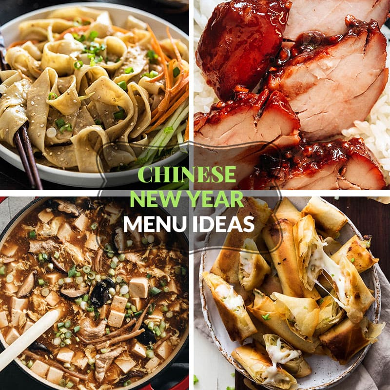 Chinese New Year Menu Ideas | Some Chinese New Year menu ideas to help you plan for your dinner party! I’ve planned a few themes for everyone, no matter whether you want to celebrate the Lunar New Year in the traditional style or entertain guests from all over the place.