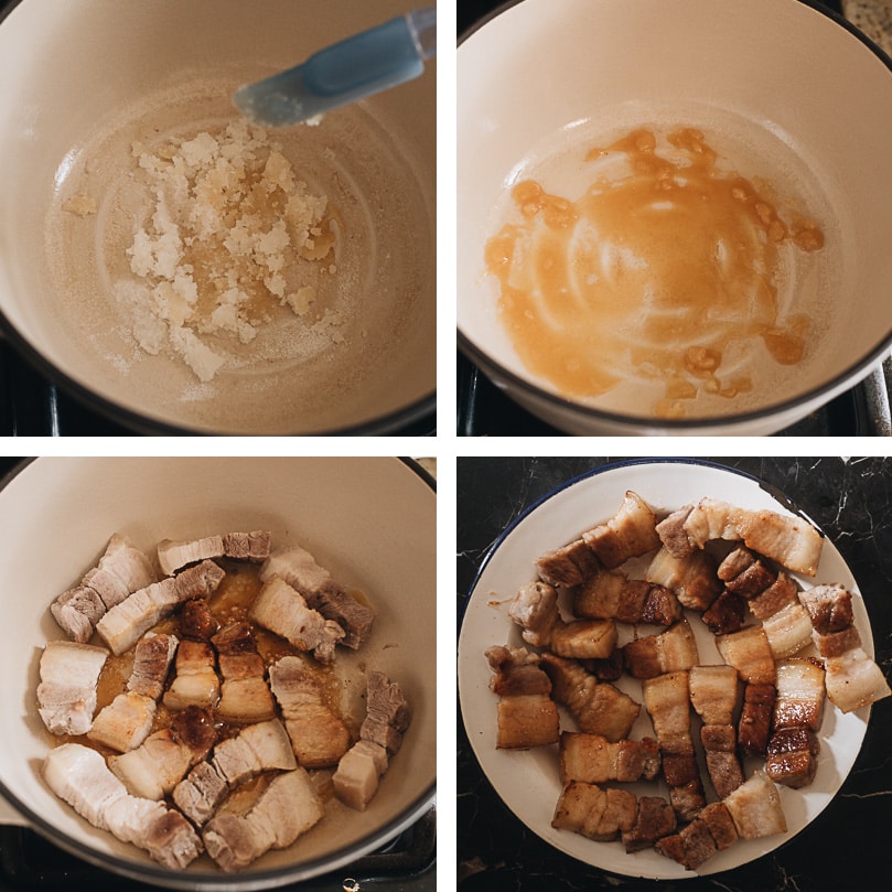 How to make hong shao rou cooking step-by-step