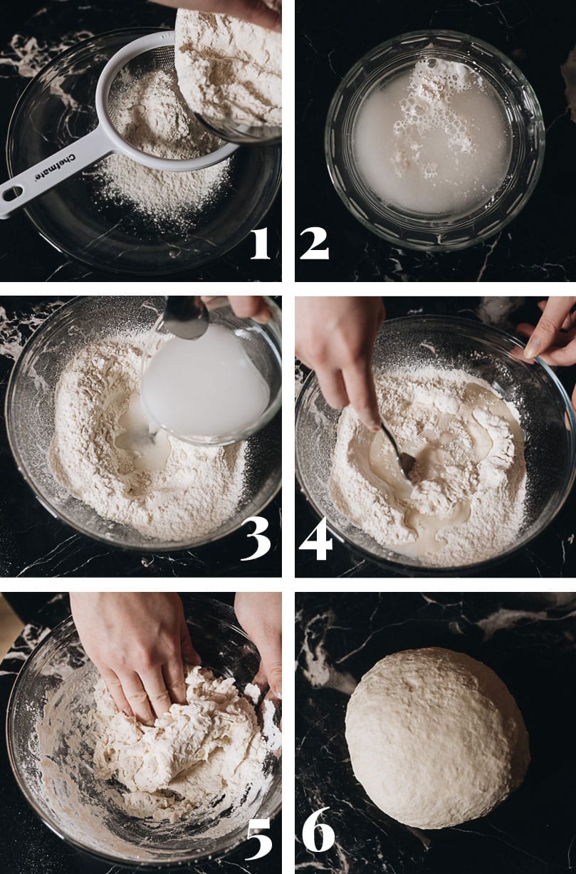 Prepare dough step-by-step