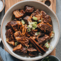 Instant Pot Braised Beef (Chinese-Style) | An easy Instant Pot braised beef recipe that creates melt-in-your-mouth beef with a rich, well-rounded sauce that is very fragrant. Make it ahead of time and enjoy it throughout the week!