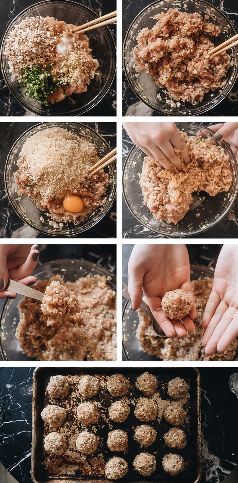How to make meatballs step-by-step