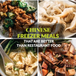 15 Chinese Freezer Meals That are Better Than Restaurant Food - Prepare for a rainy day or stay busy indoors with these freezer friendly meals perfect for meal prep to give you gourmet Chinese meals any time!