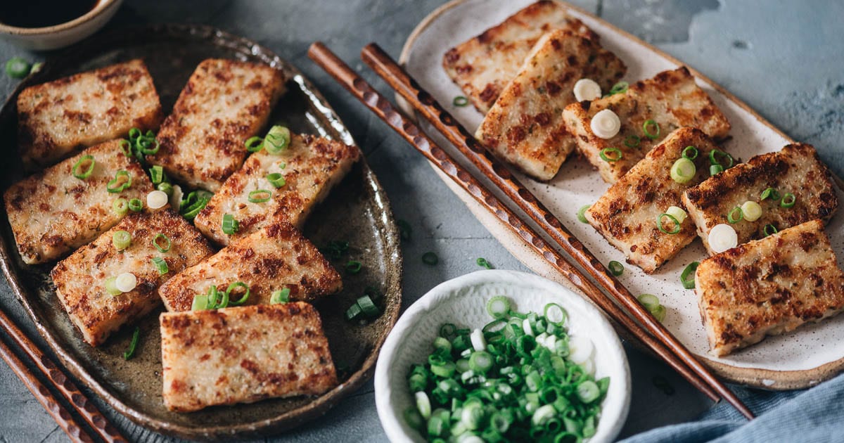 My Mother-in-Law's Famous Turnip Cake (Lo Bak Go) - YouTube