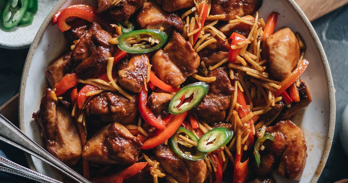 Ginger Chicken Stir Fry - Omnivore's Cookbook