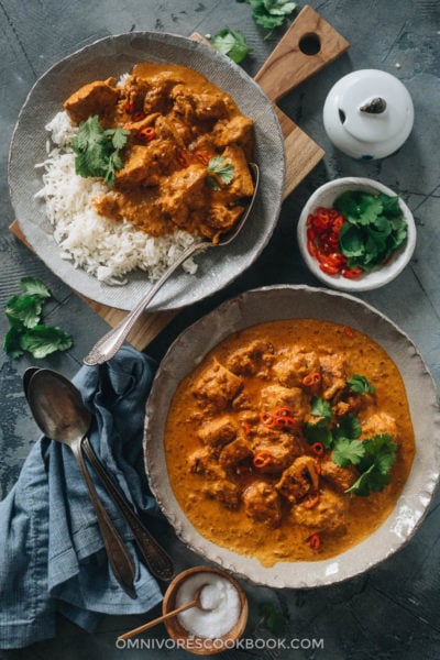 Instant Pot Butter Chicken - Omnivore's Cookbook