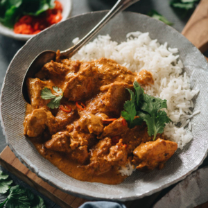 No need to visit your local Indian restaurant to cure your curry cravings! Tender, juicy chicken swims in a thick, rich, and creamy curry sauce that is well balanced. This Instant Pot Butter Chicken gets those authentic flavors just right for a medley of spice and richness that’s as real as it gets. {Gluten-Free}
