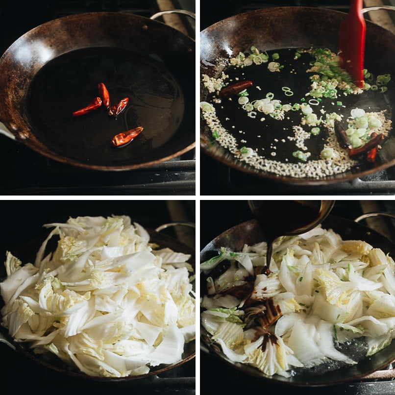 How to make napa cabbage stir fry