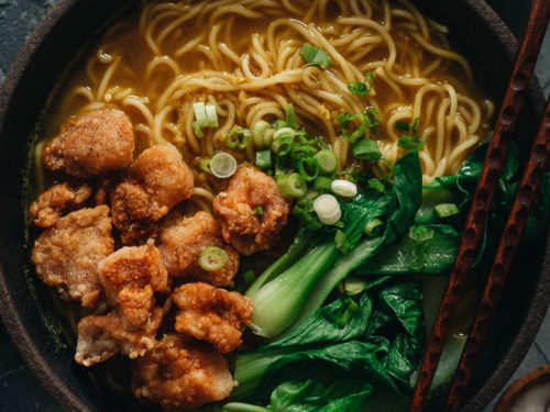 Curry Noodle Soup With Popcorn Chicken Omnivore S Cookbook