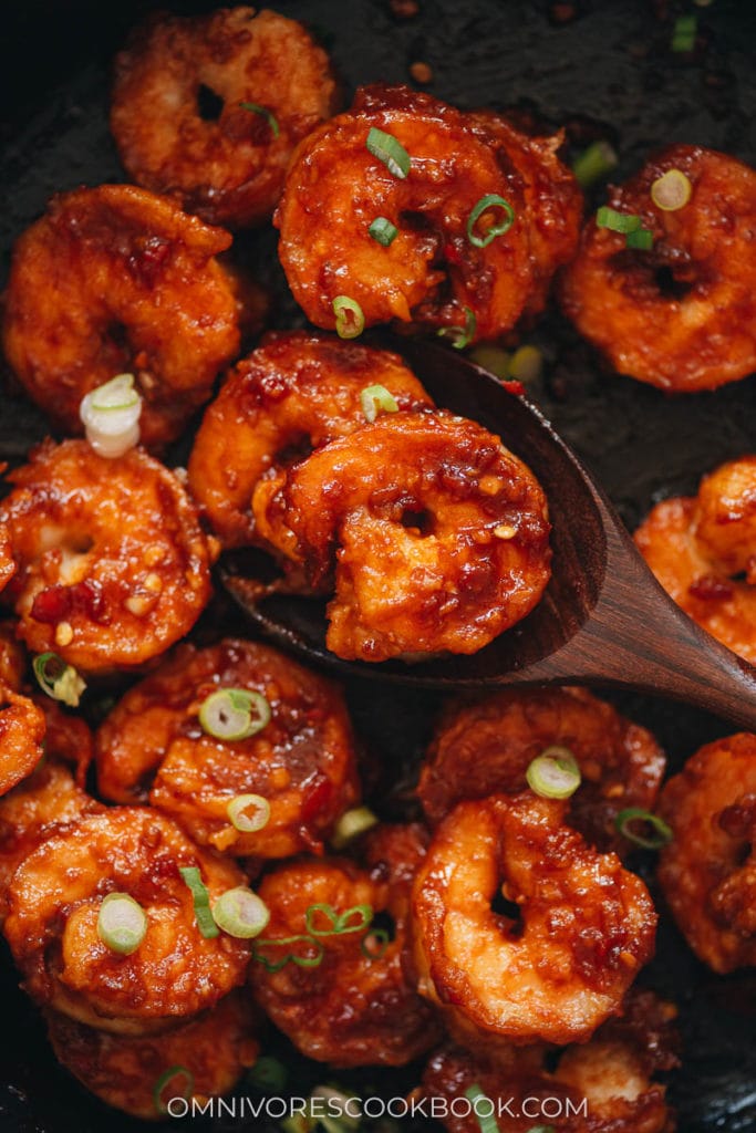 Chinese Chili Garlic Shrimp Omnivores Cookbook