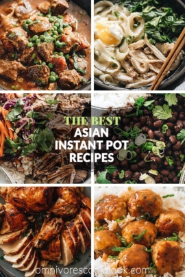 The Best Asian Instant Pot Recipes - Need a healthy and delicious meal fast? These Instant Pot recipes are sure to satisfy your cravings for Asian cuisine!