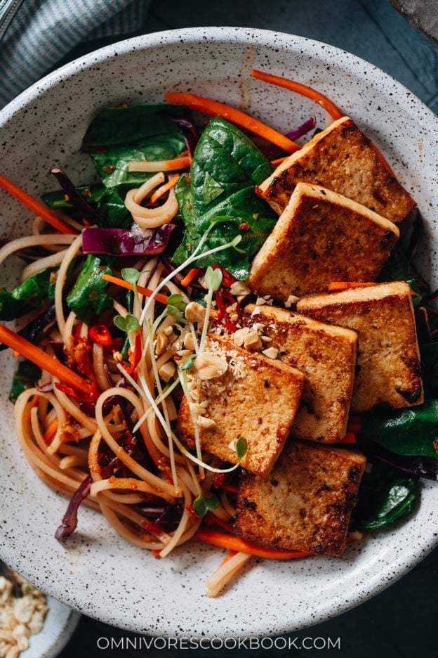 Easy Spicy Rice Noodle Salad Omnivore's Cookbook