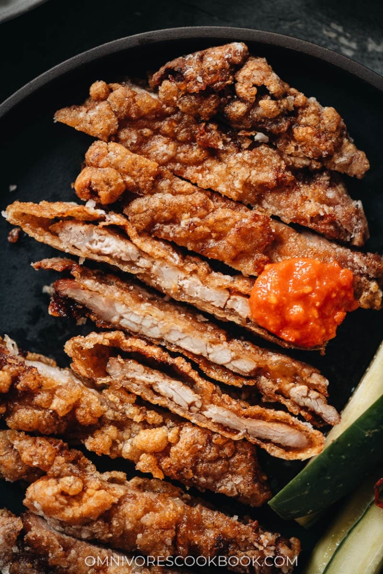 Chinese Fried Pork Chops Omnivores Cookbook