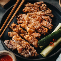 Chinese fried pork chops