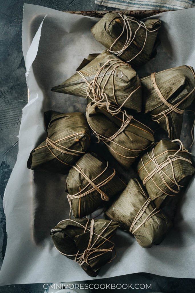 Pork Zongzi (Cantonese Savory Sticky Rice Dumplings) Omnivore's Cookbook