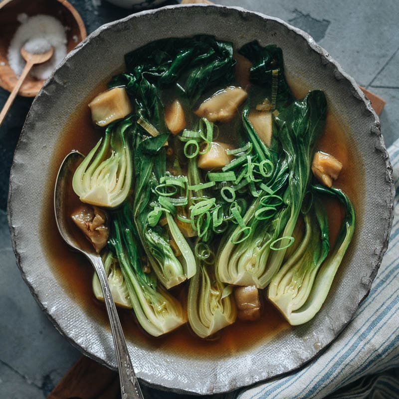 Bok Choy Soup - Omnivore's Cookbook