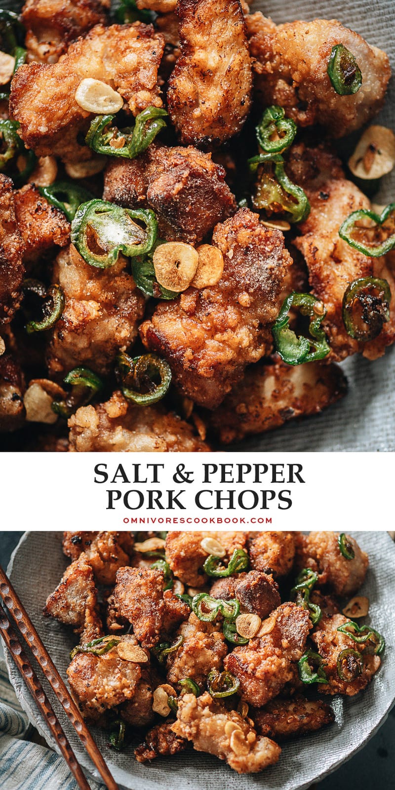 Salt and Pepper Pork Chops (椒盐猪排) Omnivore's Cookbook