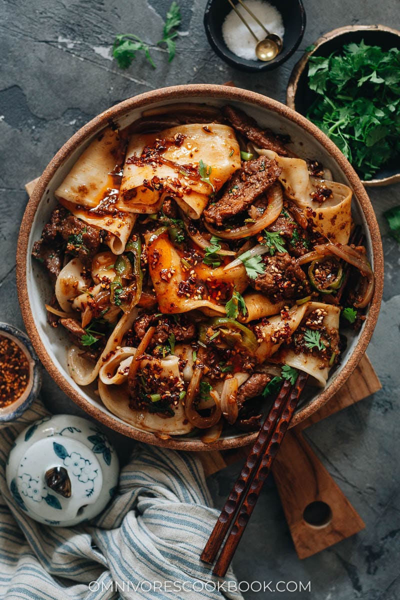 Hot and Numbing Shredded Lamb Noodle Soup Recipe