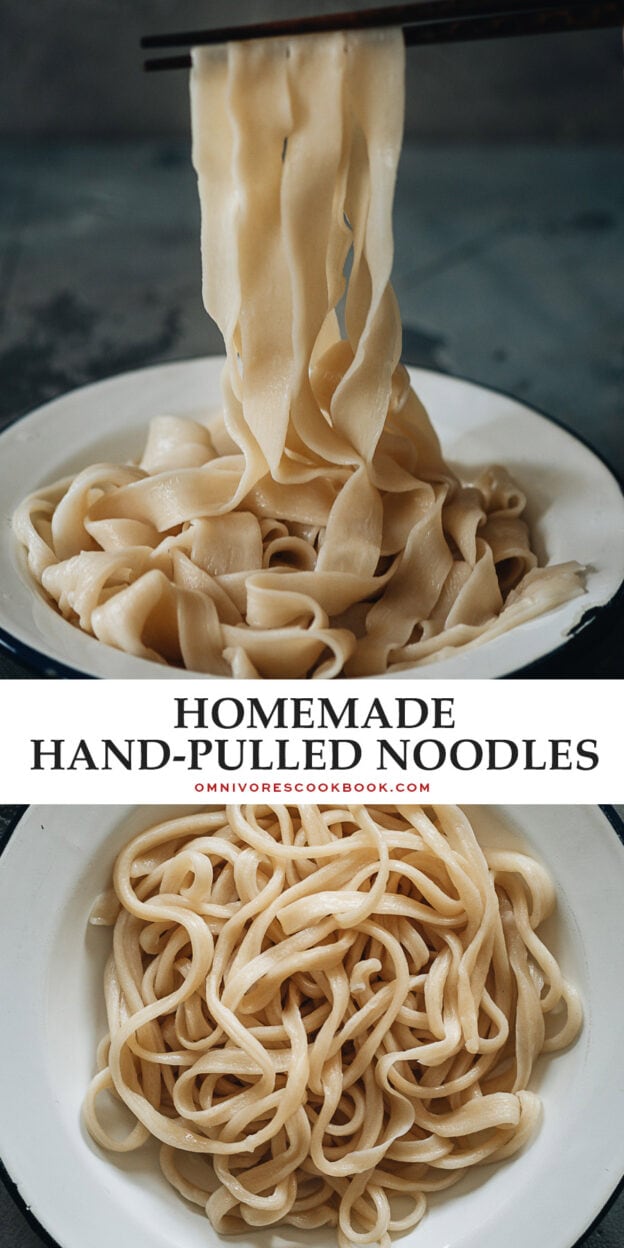 Easy HandPulled Noodles Omnivore's Cookbook