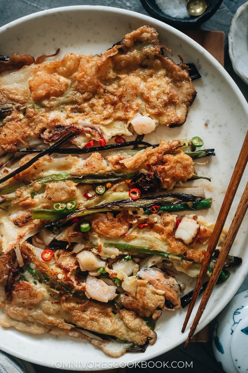 Korean Pancakes (Pajeon)