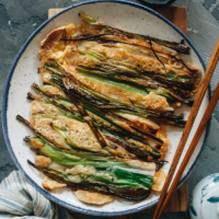 Recreate the authentic Korean seafood pancake in your kitchen with all the savory flavors, a soft interior, and a crispy outside that you will surely love!