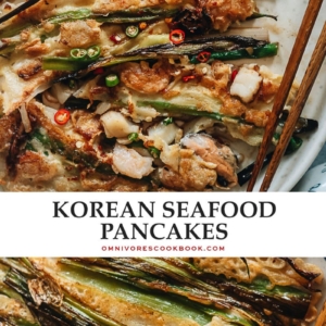 Recreate the authentic Korean seafood pancake in your kitchen with all the savory flavors, a soft interior, and a crispy outside that you will surely love!