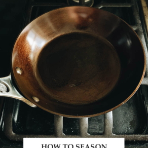 Introducing a very easy and foolproof way to season your new carbon steel pan, so it will become nonstick and last a lifetime.