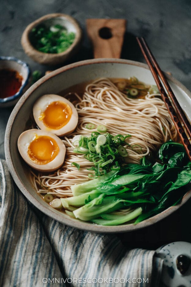 Soy Sauce Noodles (阳春面) Omnivore's Cookbook
