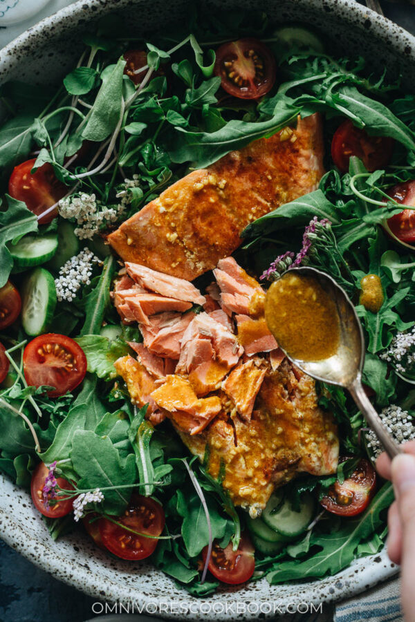 Curry Salmon Salad Omnivore's Cookbook