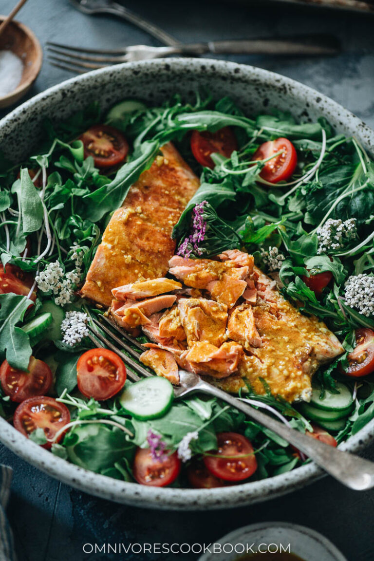 Curry Salmon Salad Omnivore's Cookbook