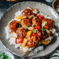 The whole family will love these soft and tender sweet and sour meatballs for their taste and texture in a wonderfully balanced sauce. {Gluten-Free adaptable}