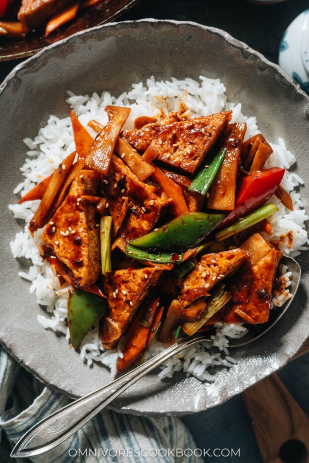 Home Style Tofu (家常豆腐) - Omnivore's Cookbook