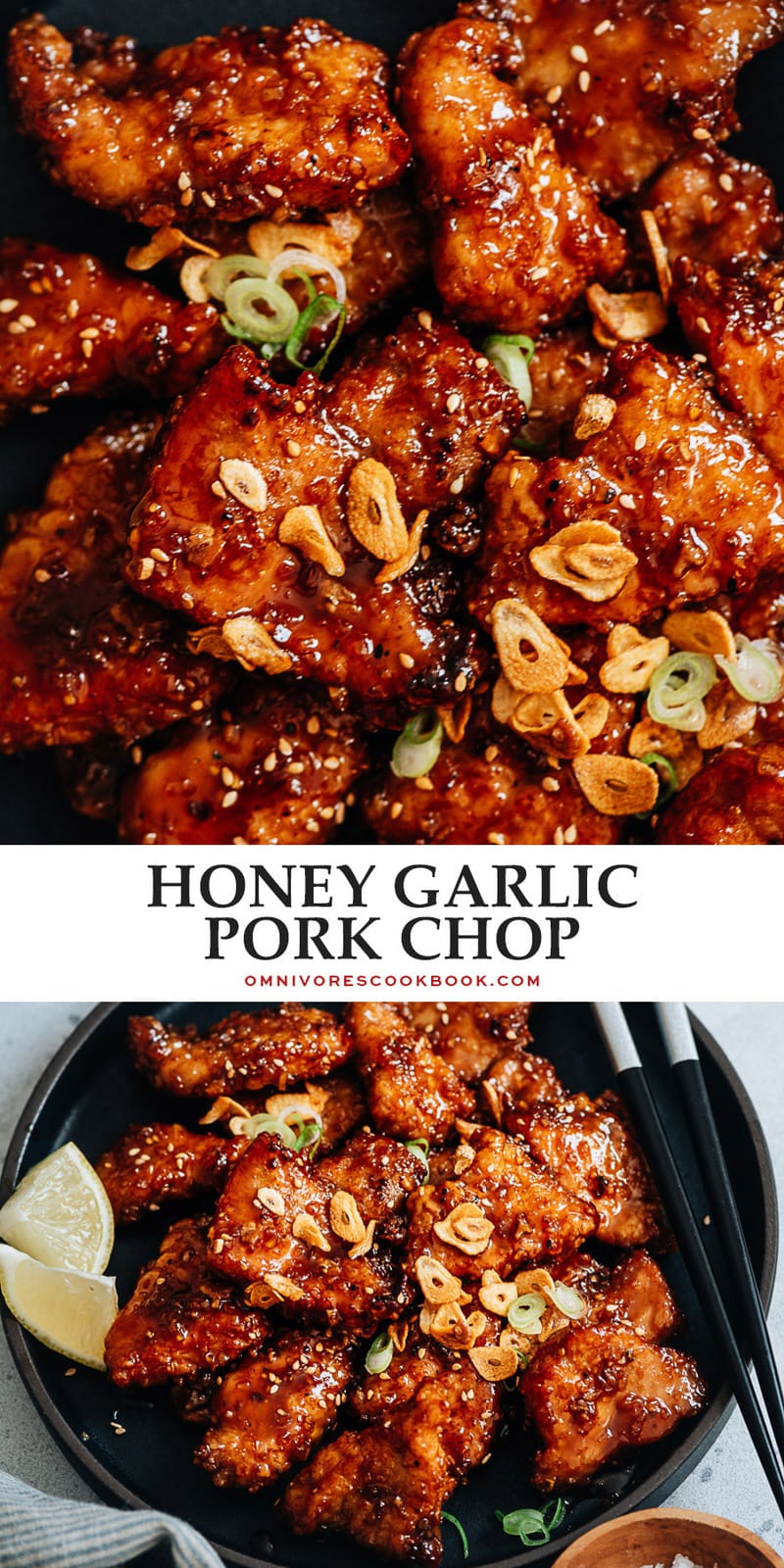 Honey Garlic Pork Chops Omnivores Cookbook 