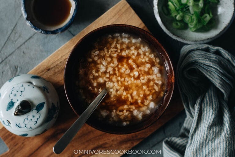How to Make Congee (Plain Congee, 白粥) Omnivore's Cookbook