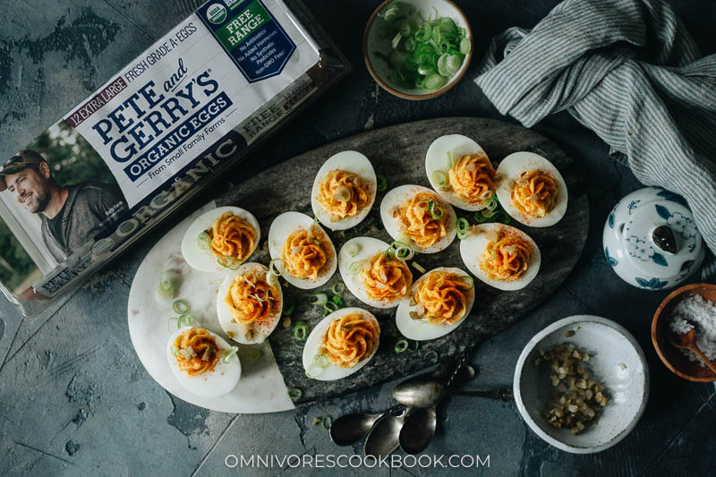 Chinese deviled eggs