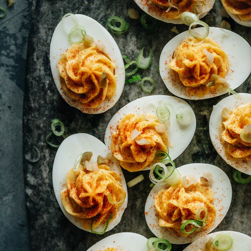 Chinese Deviled Eggs
