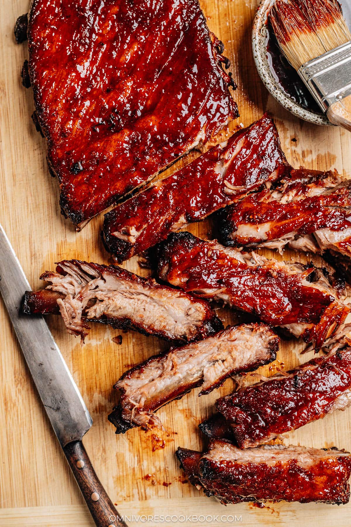 Glazy BBQ ribs