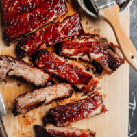 Delicious, fall-off-the-bone tender, and finger-licking good Chinese BBQ ribs are the way to shake things up for the holidays and other special occasions. Plus, they make delightful leftovers if you’re lucky enough to have any left! {Gluten-Free Adaptable}