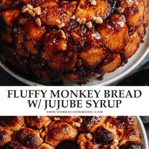 Try this extra fluffy monkey bread inspired by the flavors of China with fragrant jujube syrup and a buttery taste that’s impossible to resist!