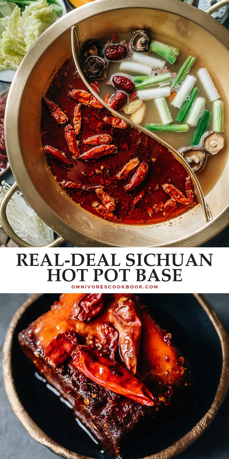 Sichuan Hot Pot Soup Base (川式清油火锅底料) - Omnivore's Cookbook