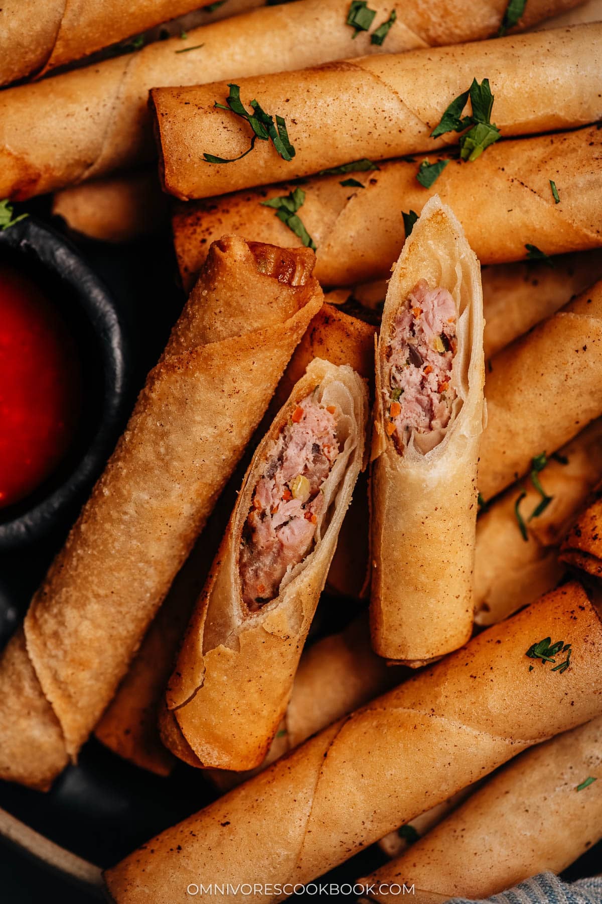 Lumpia Shanghai (Filipino Spring Rolls)