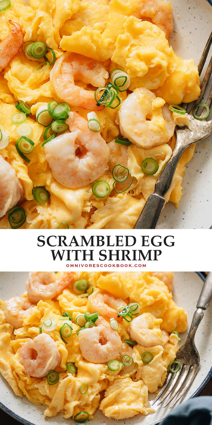 This classic Chinese dish pairs delicate scrambled eggs with shrimp for a simple, delicious, and comforting stir-fry that's sure to be a new favorite on your table. {Gluten-Free adaptable}