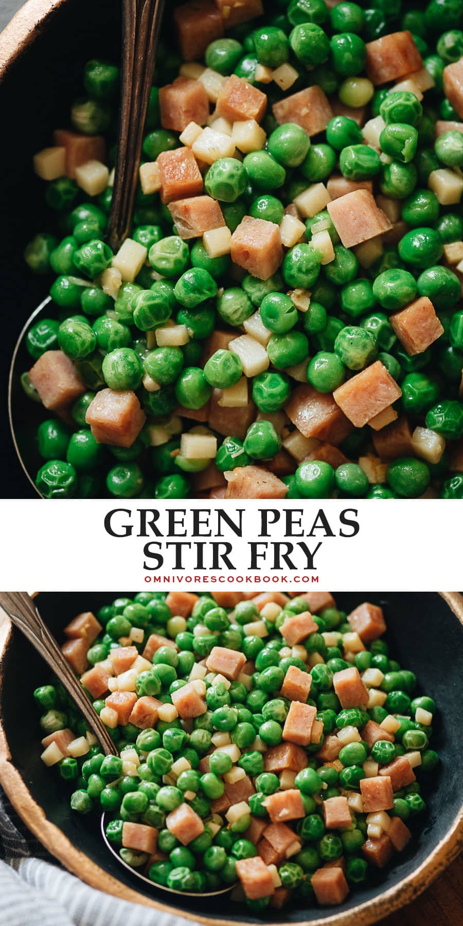 Green Peas Stir Fry Omnivore's Cookbook