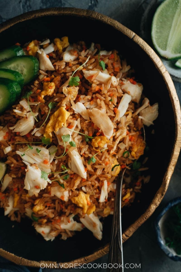 Thai Style Crab Fried Rice - Omnivore's Cookbook