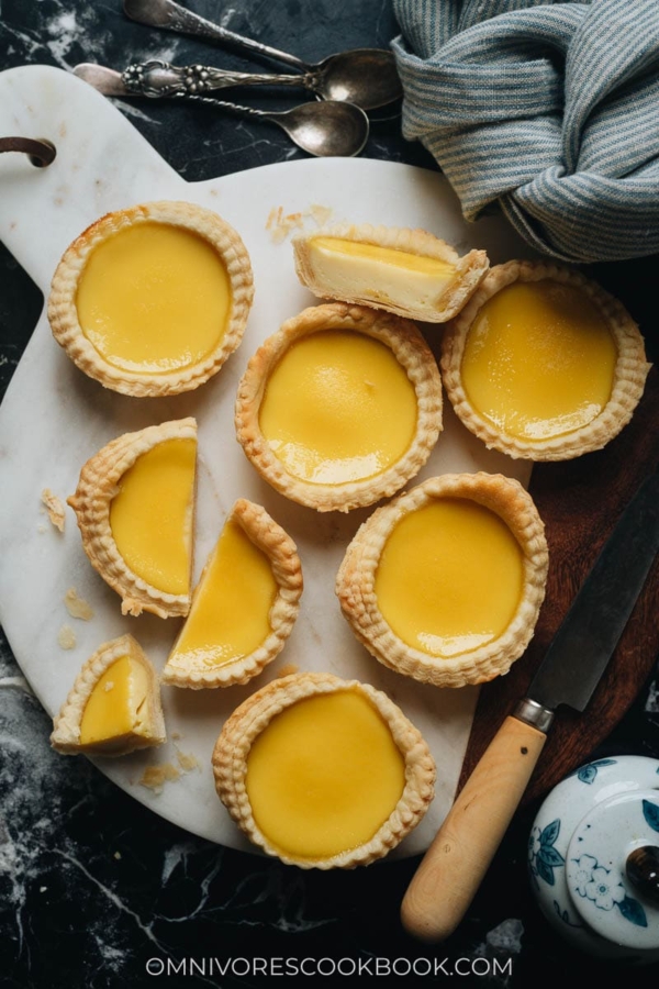 Hong Kong Egg Tart (港式蛋挞) - Omnivore's Cookbook