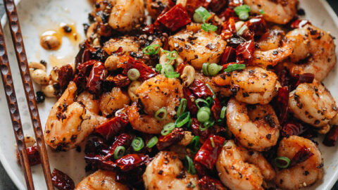 Sichuan Shrimp Stir Fry - Omnivore's Cookbook
