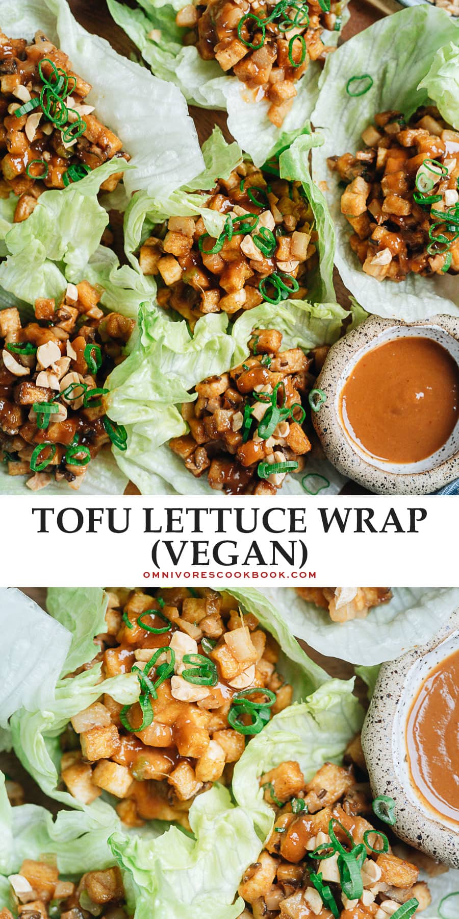 Tofu Lettuce Wraps - Omnivore's Cookbook