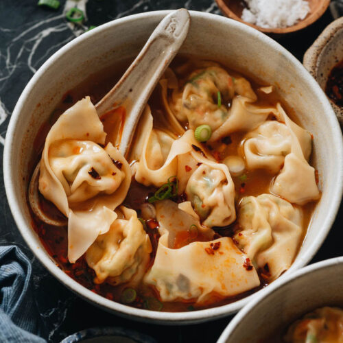 Vegan Wonton Soup - Omnivore's Cookbook